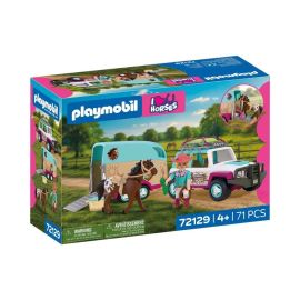 Geländewagen mit Pferdeanhänger
