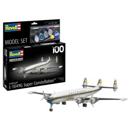 Model Set Lockheed L.1049G Super Constellation Luf, Revell Modellbausatz mit Basiszubehör
