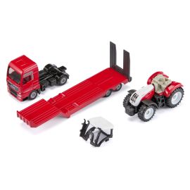 SIKU 1764 MAN Lkw mit Steyr Traktor