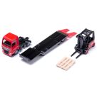 SIKU 1763 MAN Lkw mit Linde Gabelstapler