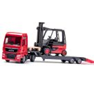 SIKU 1763 MAN Lkw mit Linde Gabelstapler