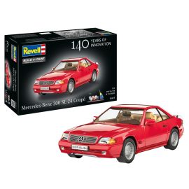 Mercedes-Benz 300 SL-24 Coupé (140 Years of Innov.), Revell Modellbausatz mit Basiszubehör
