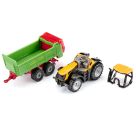 SIKU 1133 JCB mit Strautmann Universalstreuer