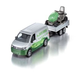 SIKU 2005 VW T6 mit Rasentraktor