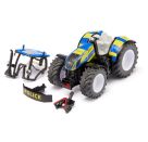 SIKU 3297 New Holland Polizei Traktor