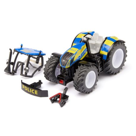 SIKU 3297 New Holland Polizei Traktor