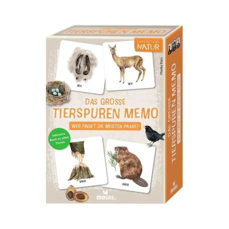 Expedition Natur Das große Tierspuren Memo