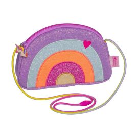 Glitzer-Täschchen - Regenbogen