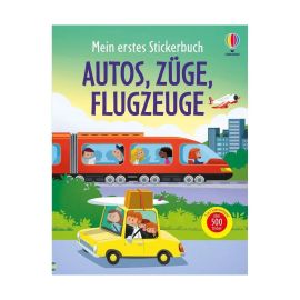 Mein erstes Stickerbuch: Autos, Züge, Flugzeuge