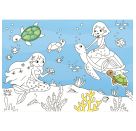 Mein Sticker-Malbuch. Meerjun