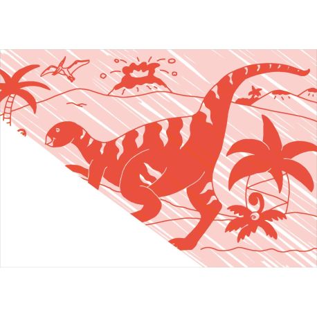 Zaubermalbuch. Dinosaurier