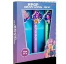 3er-Set Kugelschreiber mit Acryl-Clips – K-POP