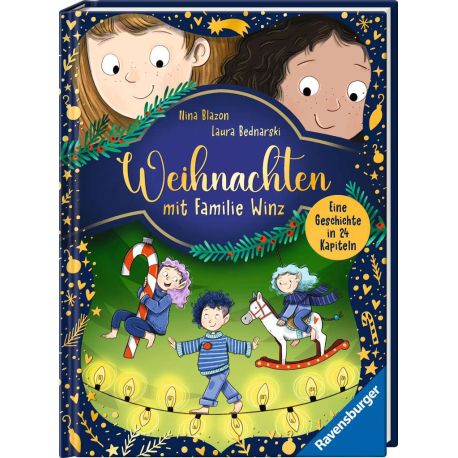 Weihnachten mit Familie Winz. Ein Adventskalender-Vorlesebuch - Kinderbuch ab 3 Jahre, Bilderbuch