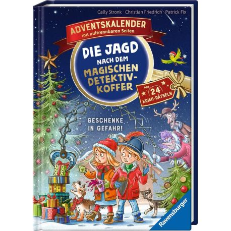 Die Jagd nach dem magischen Detektivkoffer - Adventskalender: Geschenke in Gefahr! Erstlesebuch ab 7 Jahren für Jungen