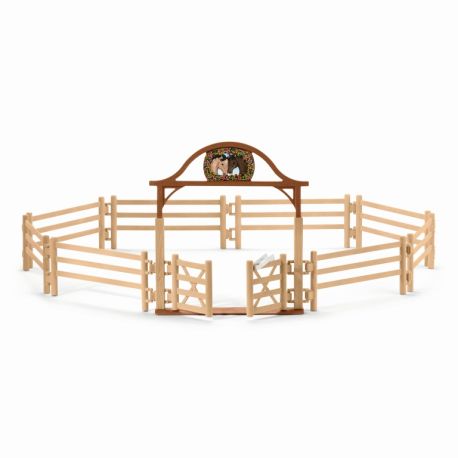 schleich® Horse Club - 42434 Pferdekoppel mit Eingangstor, ab 3 Jahre