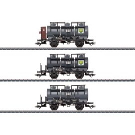 Märklin 46491 - H0 Kesselwagen-Set mit drei Behältern