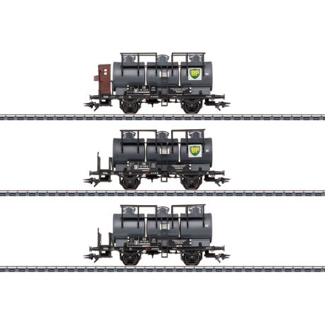 Märklin 46491 - H0 Kesselwagen-Set mit drei Behältern