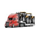 SIKU 1785Volvo Lkw mit JCB Traktoren