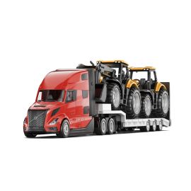 SIKU 1785Volvo Lkw mit JCB Traktoren