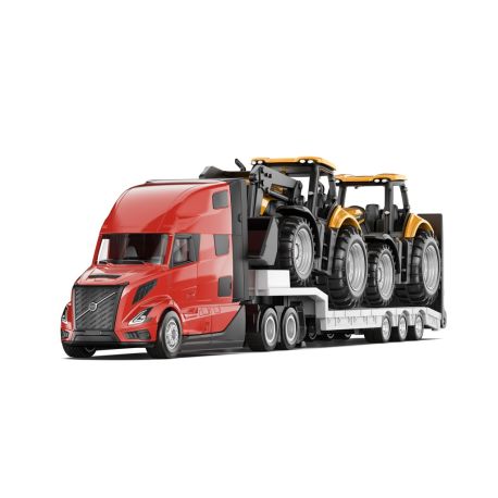 SIKU 1785Volvo Lkw mit JCB Traktoren