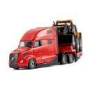 SIKU 1785Volvo Lkw mit JCB Traktoren