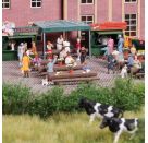 BUSCH H0 Biergarten Ährenbräu