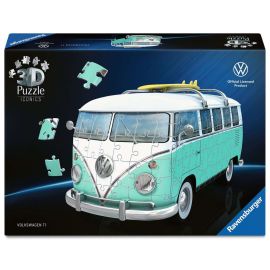 3D Puzzle Iconics: Volkswagen T1 Chrom Edition