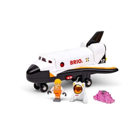 BRIO World 36150 Space Shuttle - großes BRIO World Space Shuttle  - zauberhaftes Geschenk für Kinder ab 3 Jahren