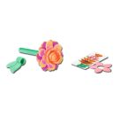 Blumen Steck- und Spiel-Set: Kleiner Blütenzauber orange