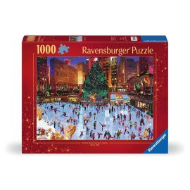 Weihnachtspuzzle 1000 Teile - Weihnachtszauber am Rockefeller Center