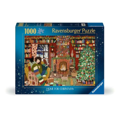 Weihnachtspuzzle 1000 Teile - Besinnliche Weihnachten zu Hause