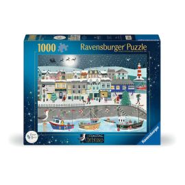 Weihnachtspuzzle 1000 Teile - Weihnachten am Hafen