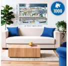 Weihnachtspuzzle 1000 Teile - Weihnachten am Hafen