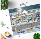 Weihnachtspuzzle 1000 Teile - Weihnachten am Hafen