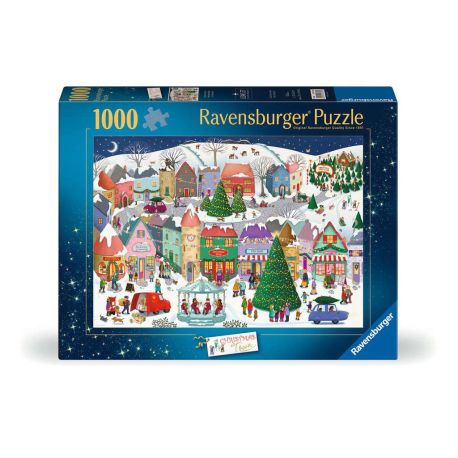 Weihnachtspuzzle 1000 Teile - Zauberhafte Weihnachtsstadt