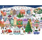 Weihnachtspuzzle 1000 Teile - Zauberhafte Weihnachtsstadt