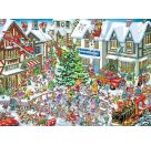 Weihnachtspuzzle 1000 Teile - Wimmelbild Weihnachten von Ray Nicholson