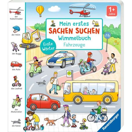 Mein erstes Sachen suchen Wimmelbuch: Fahrzeuge