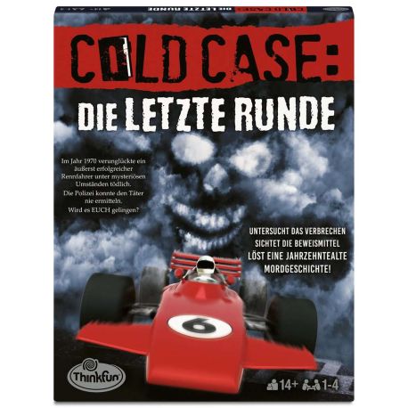 ThinkFun Cold Case: Die letzte Runde - Kombinationsspiel ab 14 Jahre