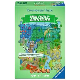 Kinderpuzzle 42 Teile - Mein Puzzle-Abenteuer: Drachen