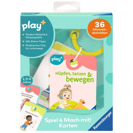 Spiel und Mach mit! Karten: Hüpfen, tanzen   bewegen
