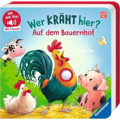 Wer kräht hier? Auf dem Bauernhof