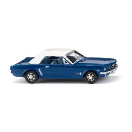 WIKING Ford Mustang Cabrio, enzianblau