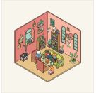 Mein 3D-Stickerhaus  Zuhause