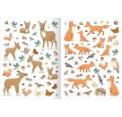 Erstes Stickern: Im Wald