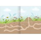 Erstes Stickern: Im Wald