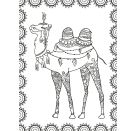 Mandala-Tier: Wilde Tiere