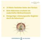 Teelicht-Adventskalender - Advent, Advent, ein Lichtlein brennt