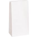 Bodenbeutel Papier weiß 21x12