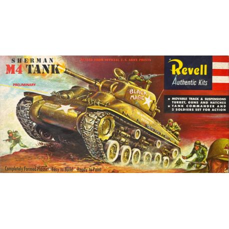M4 Sherman - 75 Years Plastic Modelbuilding, Revell Modellbausatz